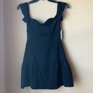 Lovers & Friends Black dress w/ mesh